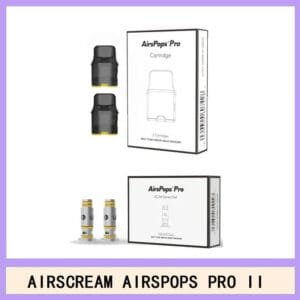 AIRSCREAM AIRSPOPS PRO 氣泡煙彈空倉霧化芯成品芯1.0歐姆