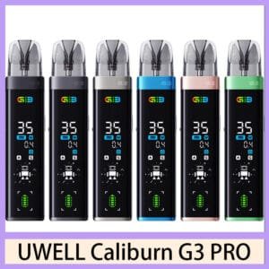 UWELL Caliburn G3 Pro Pod咖哩棒電子煙主機官網評價說明書