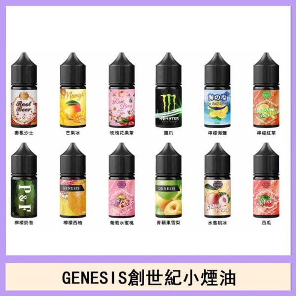 GENESIS創世紀電子煙小煙主機煙油30ml