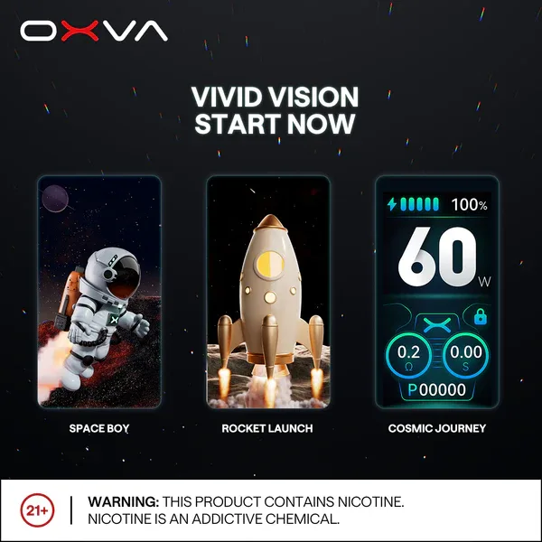 OXVA VPRIME 至尊雙模式電子煙大/小煙主機空倉煙彈官網 - Image 5