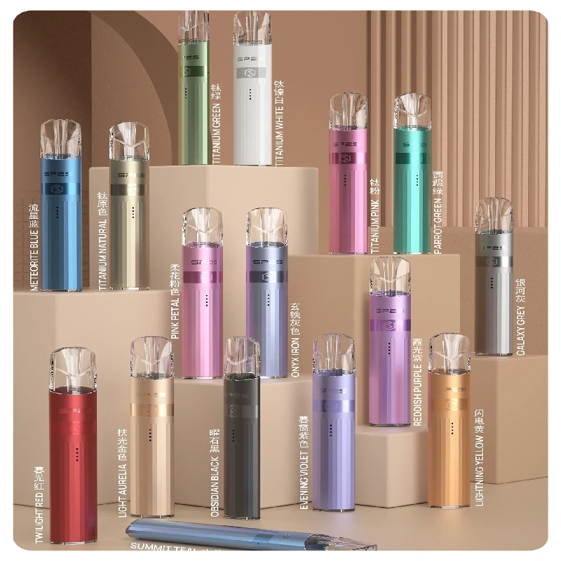 SP2s 鈦色一代主機 思博瑞鈦金屬升級版充電式煙桿|通用一代煙彈:圖片 2