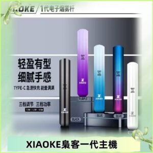 XIAOKE梟客一代主機 可變檔式電子霧化煙桿|三檔功率調節
