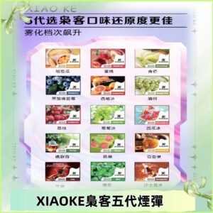 梟客五代煙彈|XIAOKE可替換式電子煙|通用Relx6代|ILIA五代主機