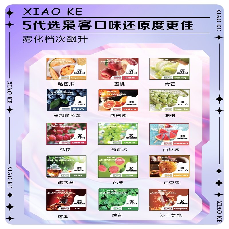 梟客五代煙彈|XIAOKE可替換式電子煙|通用Relx6代|ILIA五代主機:圖片 2